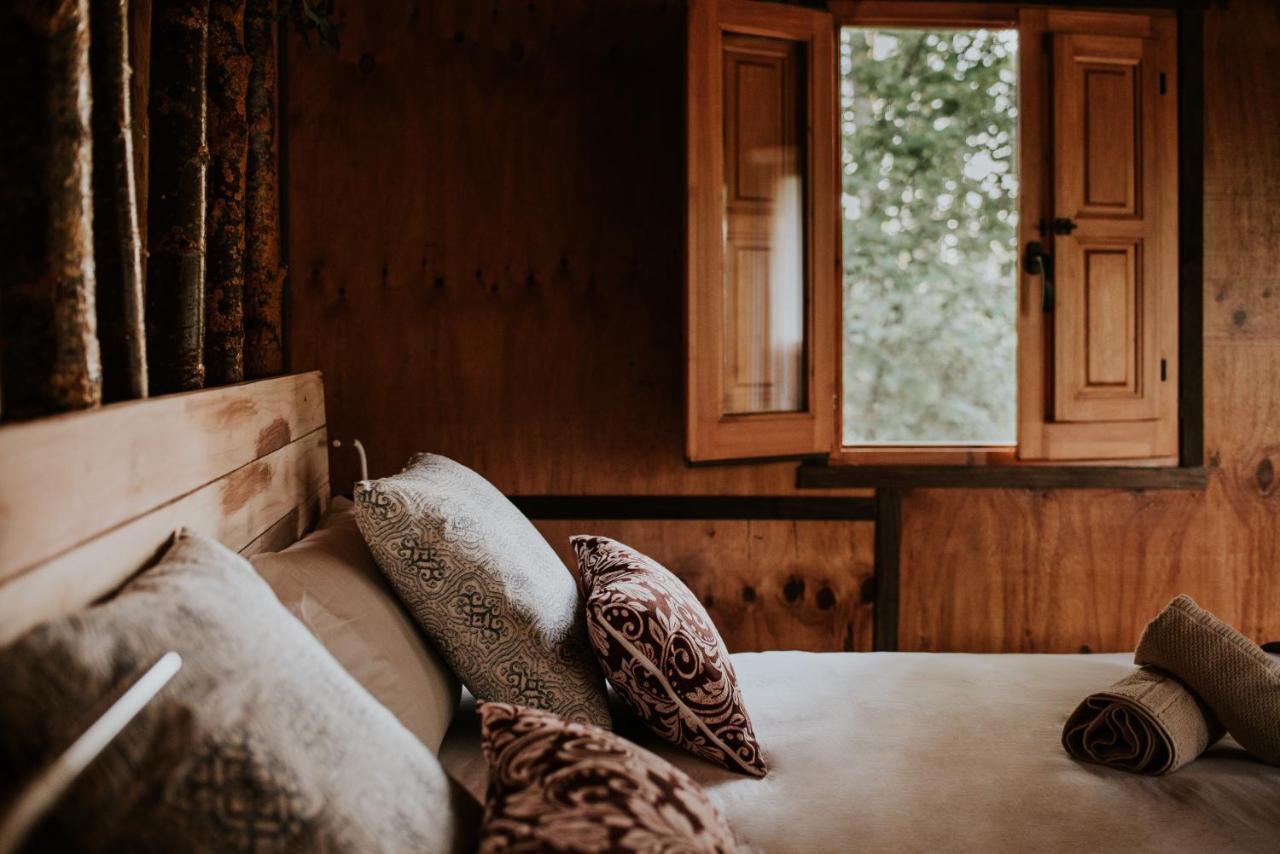 Durmiendo Entre Arboles, Bonita Cabana En La Rioja Anguciana Luaran gambar