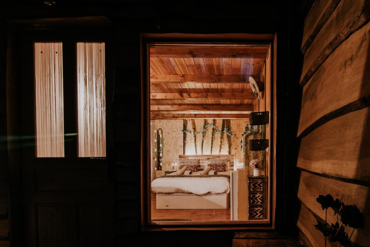 Durmiendo Entre Arboles, Bonita Cabana En La Rioja Anguciana Luaran gambar
